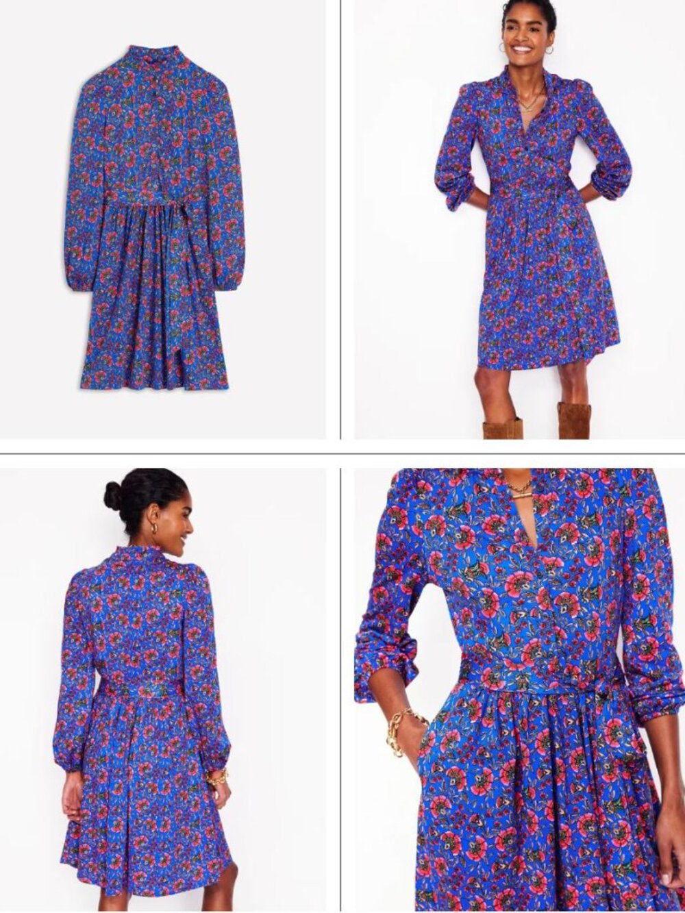 Willow Frill Short Shirt Dress - Size 2